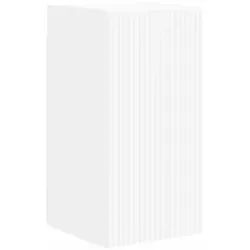 Helloshop26 - Moderner Wand-TV-Schrank praktischer Stauraum 30 x 31 x 60 cm Holzwerkstoff weiß