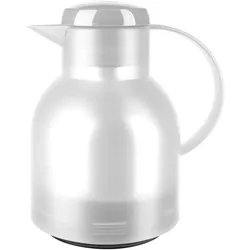 emsa Isolierkanne Samba 1000 ml Edelstahl Weiß