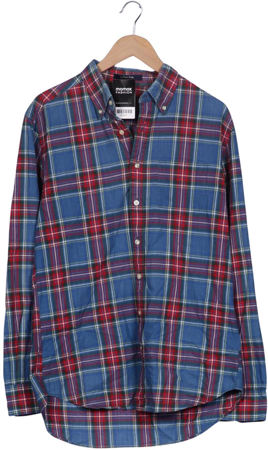Gant Herren Hemd, Mehrfarbig, Gr. XL, Baumwolle - Second Hand