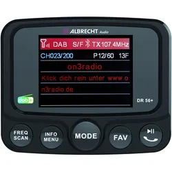 Albrecht Dr 56+, Auto Adapter, Schwarz