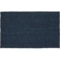 Hübsch, Teppich, Flim Teppich Blau (180 x 120 cm)