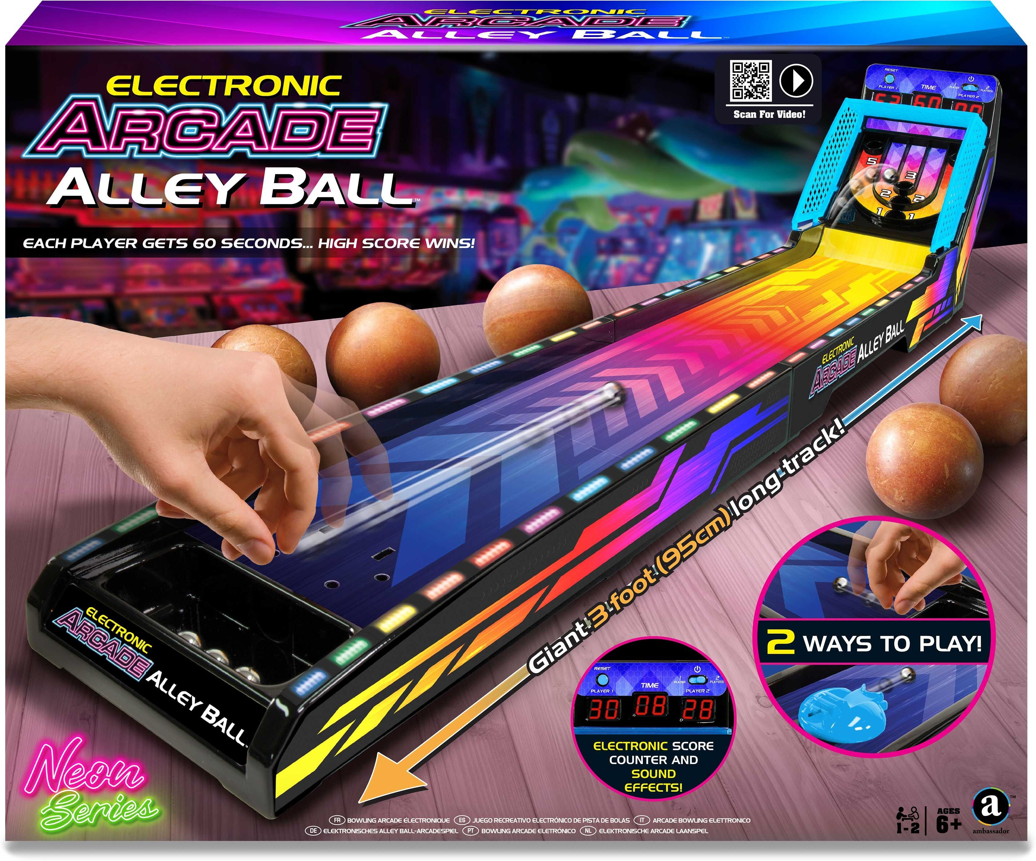 Electronic Arcade Alley Ball-pöytäpeli
