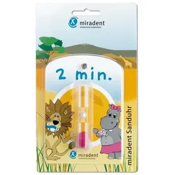 MIRADENT Kinder-Zahnputzuhr Sanduhr 1 St