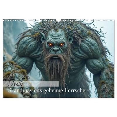 Trolle - Skandinaviens geheime Herrscher (Wandkalender 2027 DIN A3 quer), CALVENDO Monatskalender