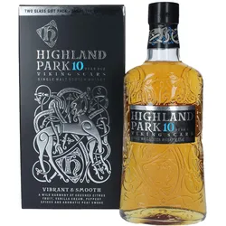 Highland Park 10 Jahre - Viking Scars - Set mit 2 Gläsern - Single...