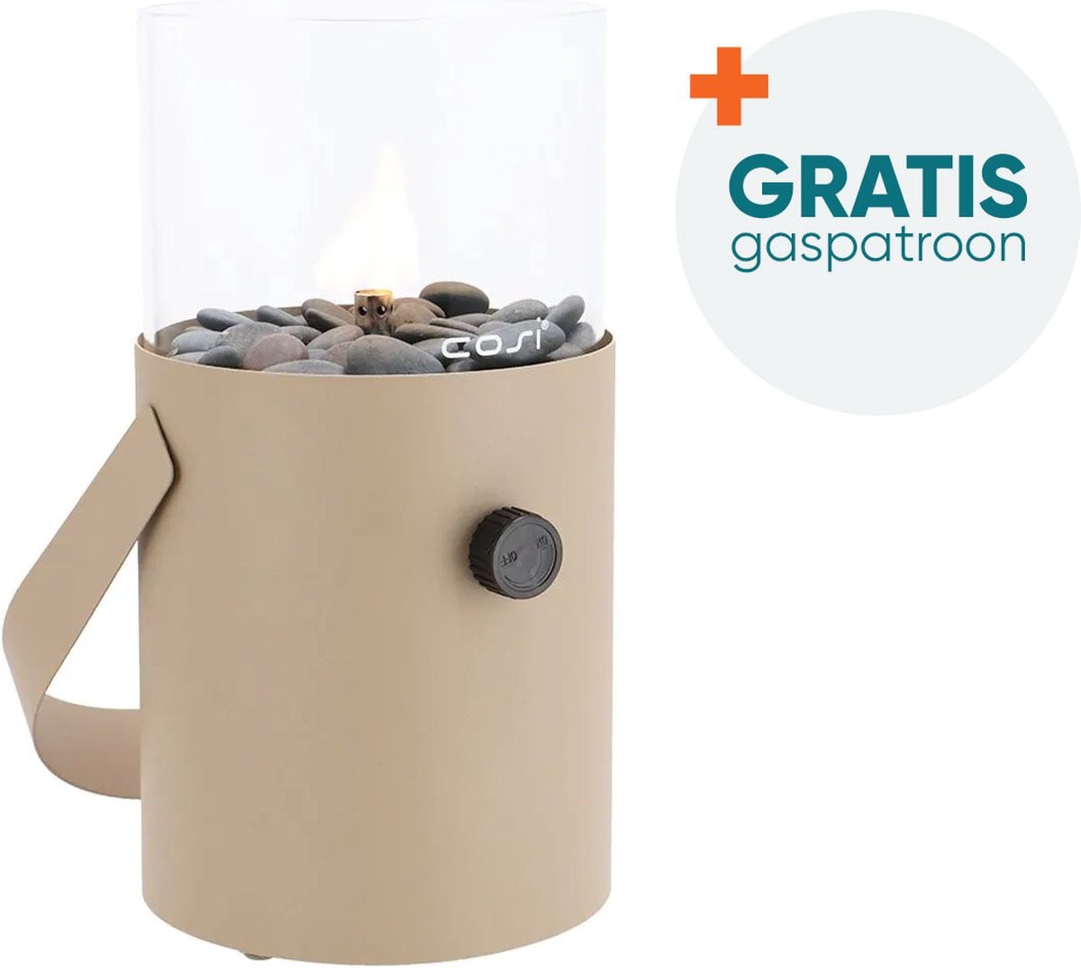 Cosiscoop gaslantaarn Original sandy beige