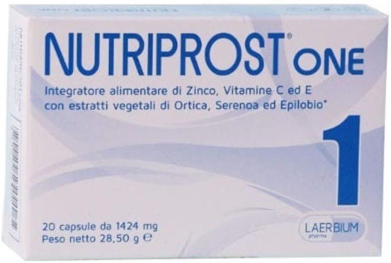 LAERBIUM PHARMA Srl NUTRIPROST ONE 20 CAPSULE 28 G