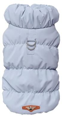 Inspired Living CozyPaws Winter Dog Coat For Small Dogs l blue