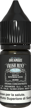 Dreamods Fresh Mint N. 24 Aroma Concentrato 10ml Menta Ghiaccio