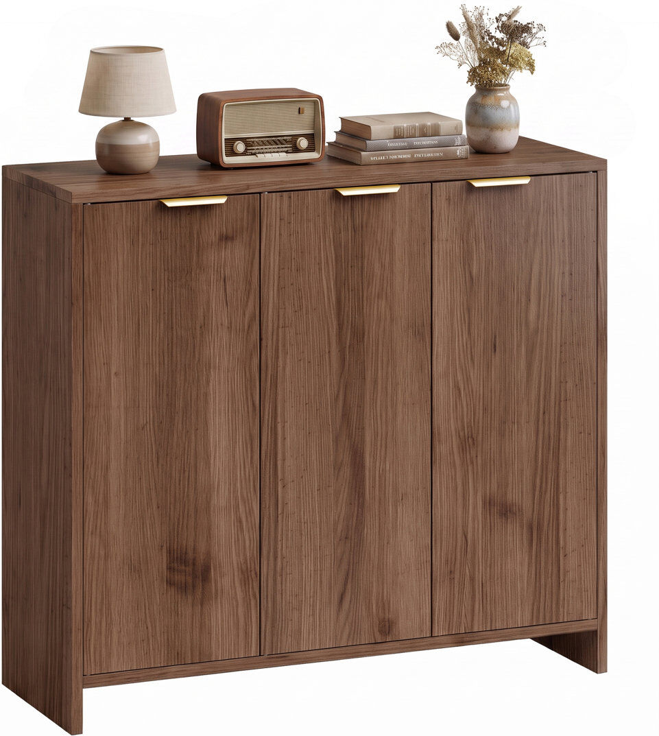 17 Stories 100cm Sideboard Brown 90cm H X 100cm W X 35cm D