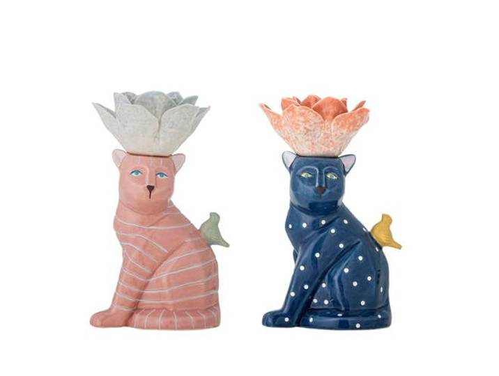 Bloomingville kandelaar Eri (set van 2) (9.5x9x17 cm)