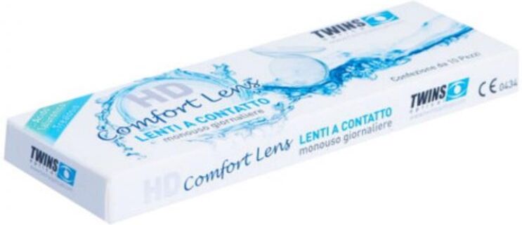 Hd Comfort Lens Twins Optical -5,75 Lenti a Contatto Giornaliere 10 Confezioni