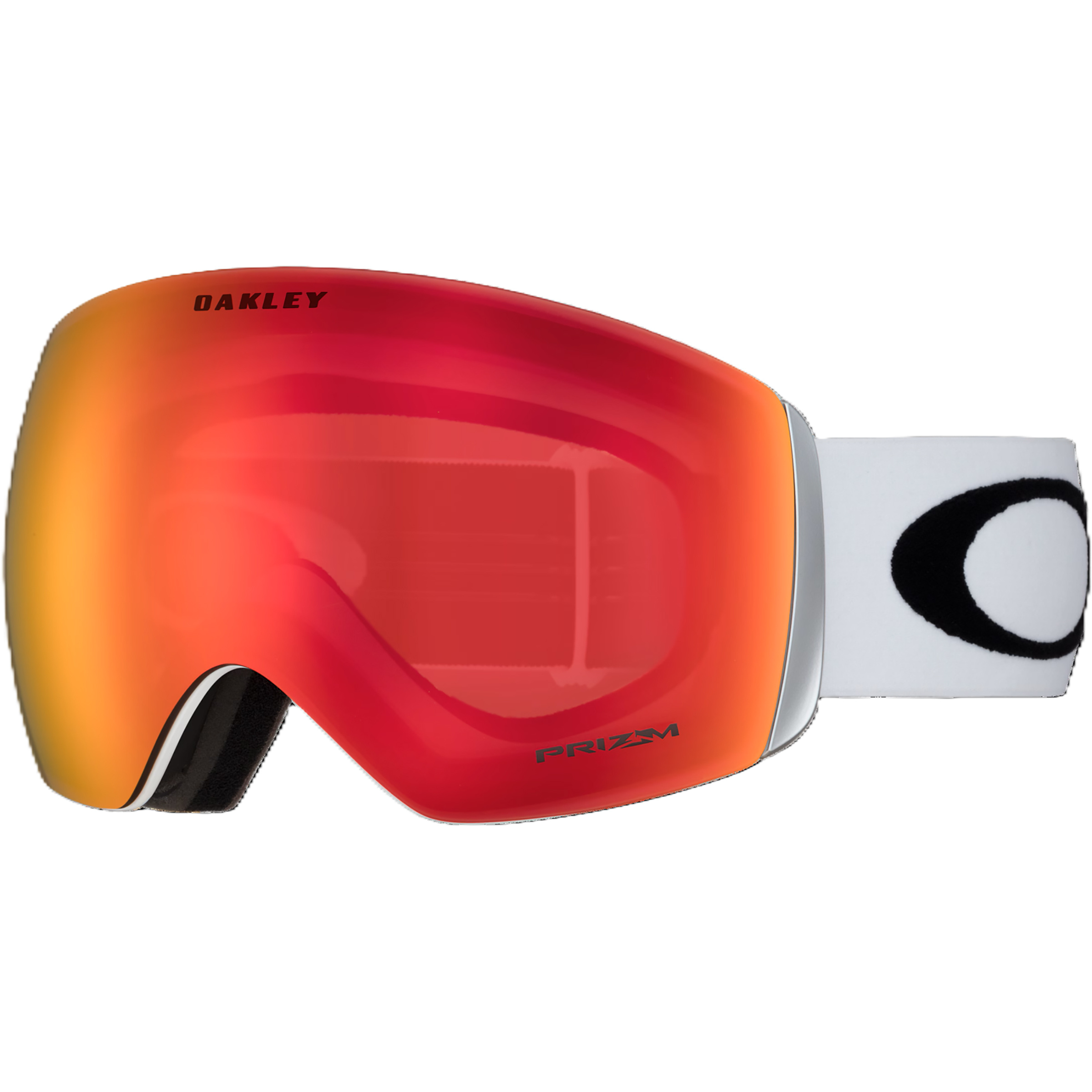 Oakley Flight Deck L Prizm Skibrille Skibrillen rot Freeride | Skifahren