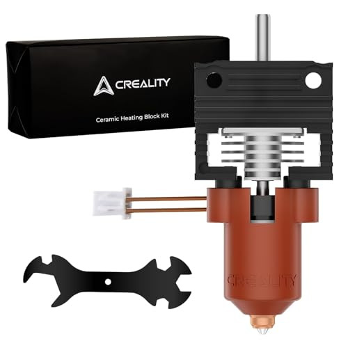 Creality Hot-end Upgrade Kit voor K1, K1 Max en K1C met keramisch verwarmingsblok en snelwisselmondstuk, ondersteunt 300 °C en 600 mm/s