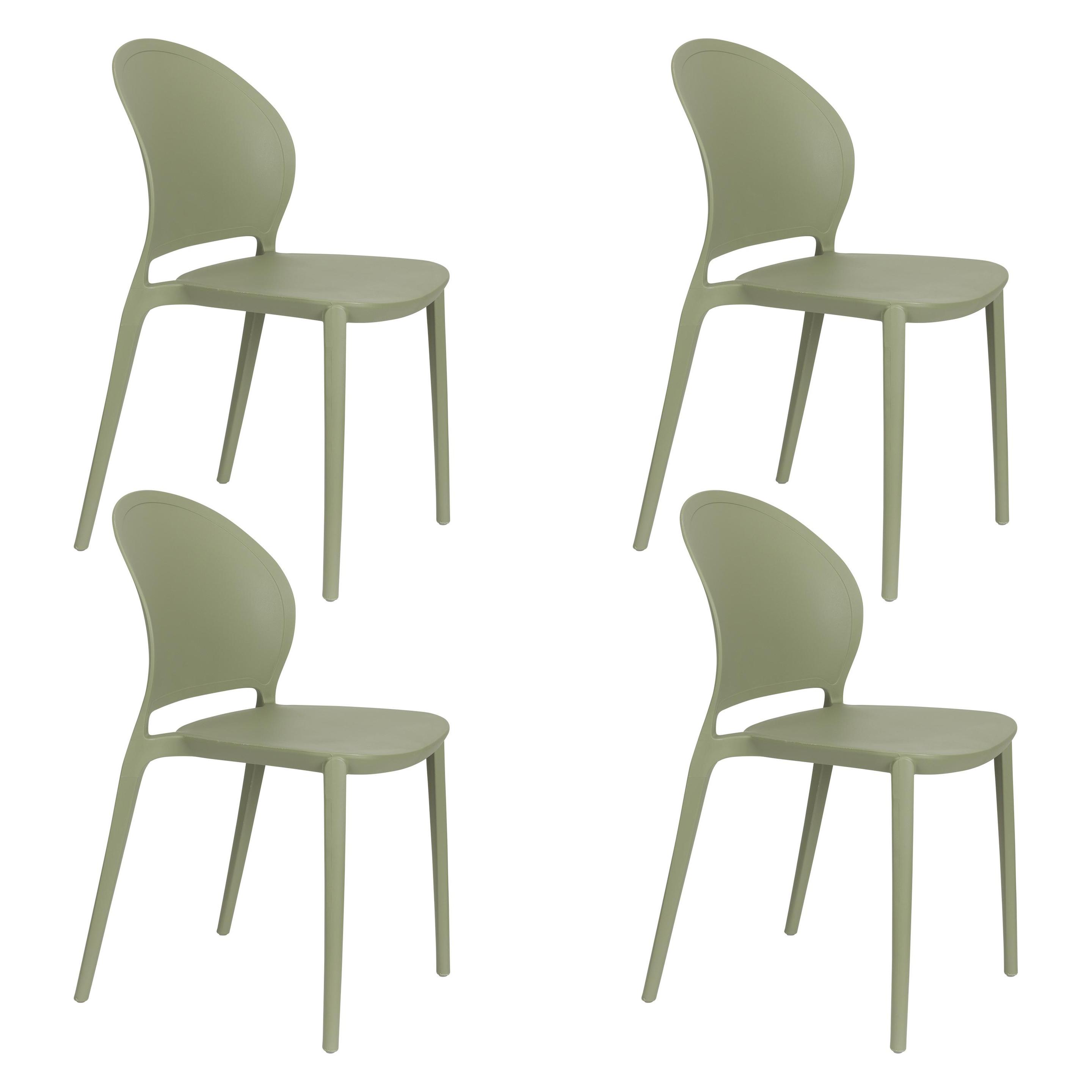White Label Living Sjoerd Outdoor Chair Green (43947024) Mindestbestellmenge: 4 Stück