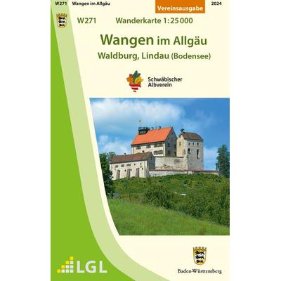 W271 Wangen im Allgäu - Waldburg, Lindau (Bodensee), Sonstige von , Schwäbischer Albverein, 978-3-947486-21-2
