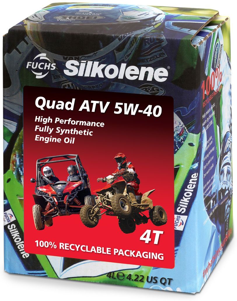 Motoröl SILKOLENE QUAD ATV 5W40 4L