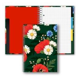 Penmate Notizbuch B5/160K Raster Polnische Blumen (B5) (67880839)