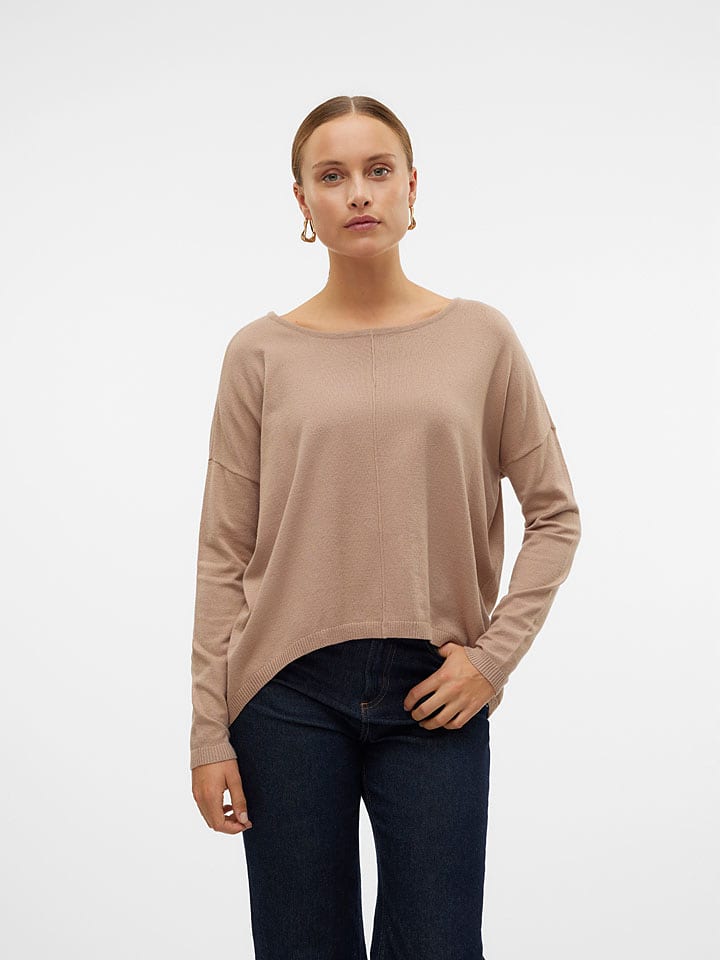 Vero Moda Pullover in Hellbraun - XS