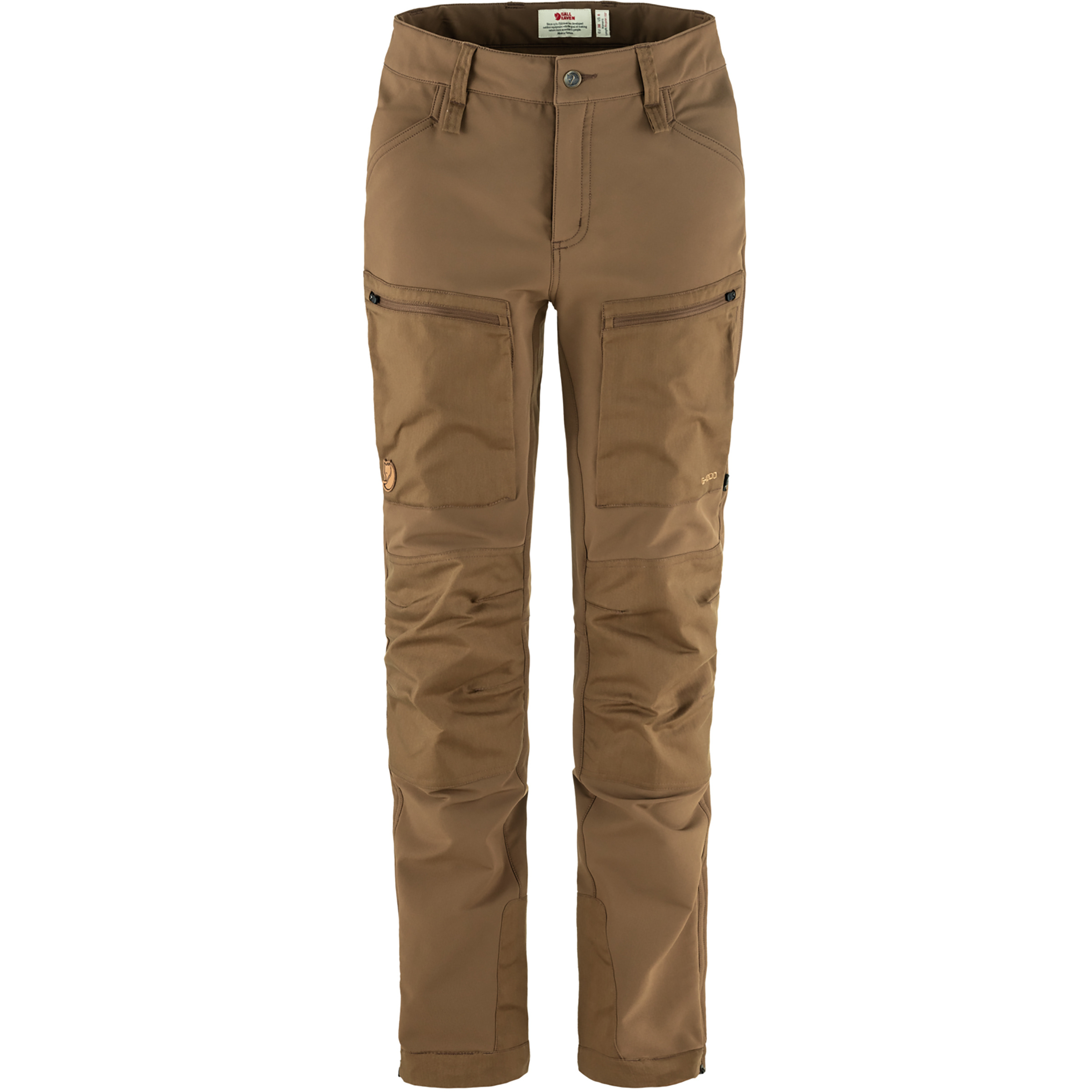 Fjällräven Keb Agile Winter Hose Damen Wanderhose braun Größe S Trekking Widerstandsfähig Wasserabweisend