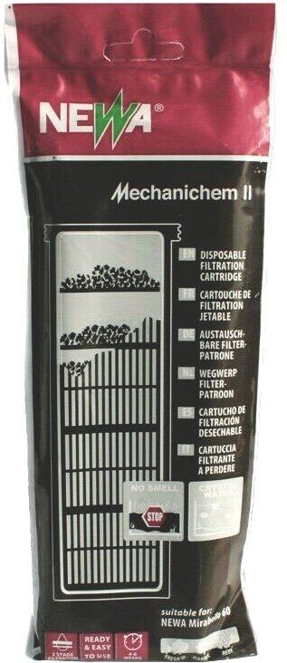 1 CARTUCCIA FILTRANTE DI RICAMBIO NEWA MECHANICHEM II PER ACQUARIO MIRABELLO 60