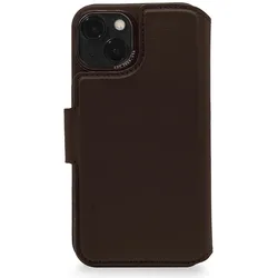 Decoded Leather MagSafe Modu Wallet (Apple iPhone 14 Plus), Smartphone Hülle, Braun