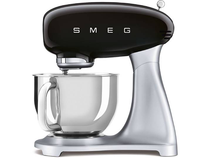 SMEG SMF04BLEU - Keukenmachine - 800 W – 4\,8L RVS Mengkom - 50s Style - Zwart