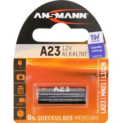 Ansmann 5015182 Alkaline A 23 12 V f. Fernbedienungen(I)