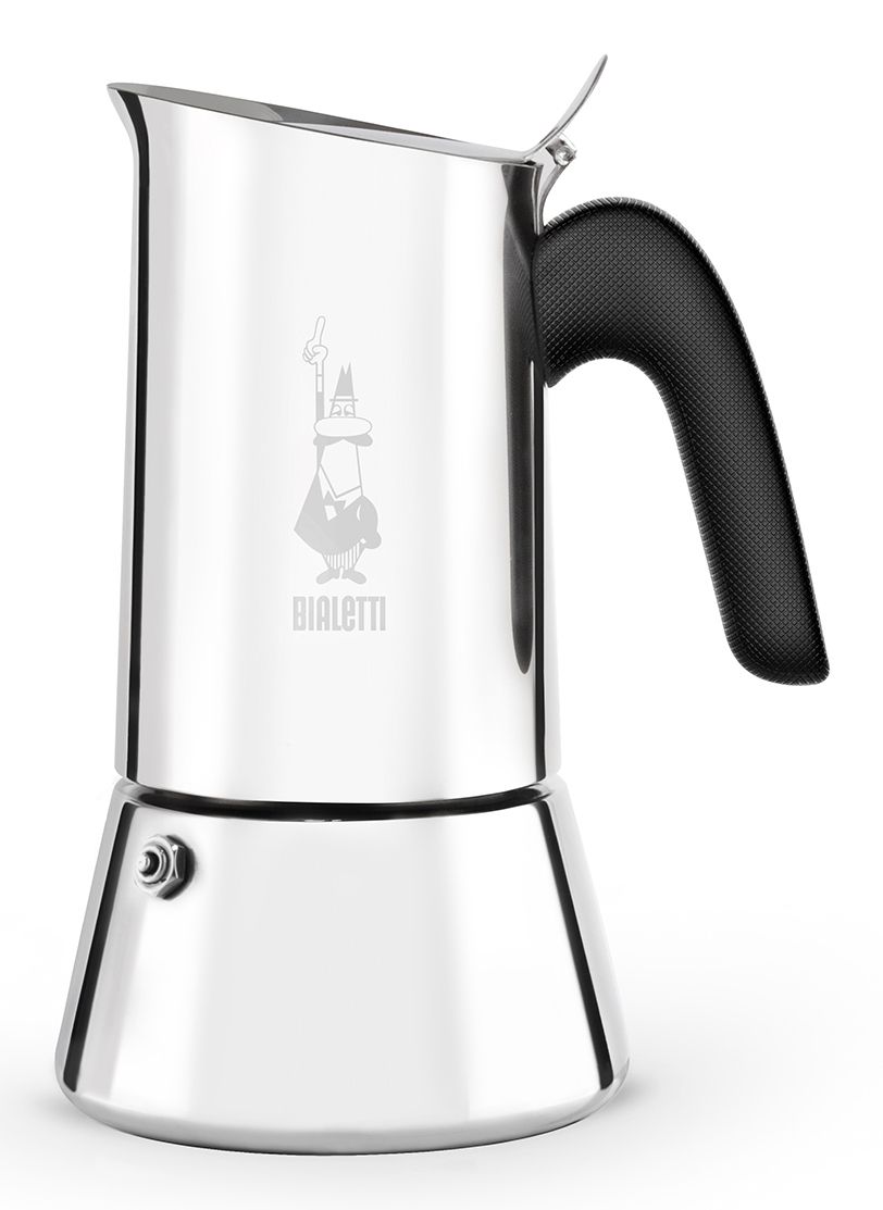 Bialetti Venus Espressokocher 6 Tassen Filterkaffeemaschine (Silber) 0007255/CN