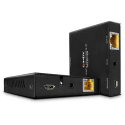 Lindy 38205 Audio-/Video-Leistungsverstärker AV-Sender & -Empfänger Schwarz