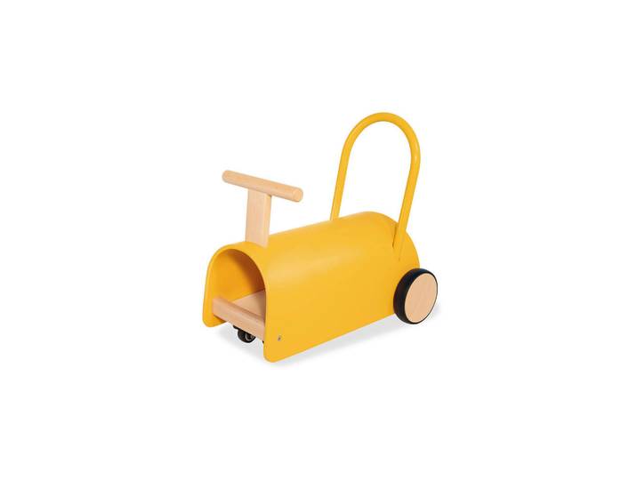 Pinolino Lauflernhilfe, Dunkelgelb, Holz, B 31 cmxH 45 cmxL 47 cm, Spielzeug, Babyspielzeug, Lauflernwagen