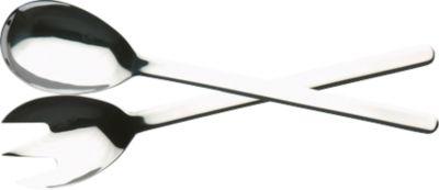 2-teiliges Salatbesteck, Edelstahl 18/10 poliert, 23,6 cm Länge – zeitlos elegant,