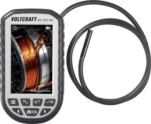 VOLTCRAFT BS-750 HD Endoskop Sonden-Ø: 5.5mm Sonden-Länge: 1m Akku 18650