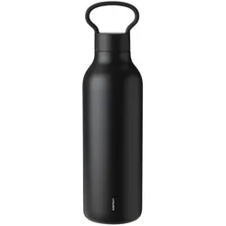 Stelton Isolierflasche Tabi 550 ml Edelstahl Schwarz
