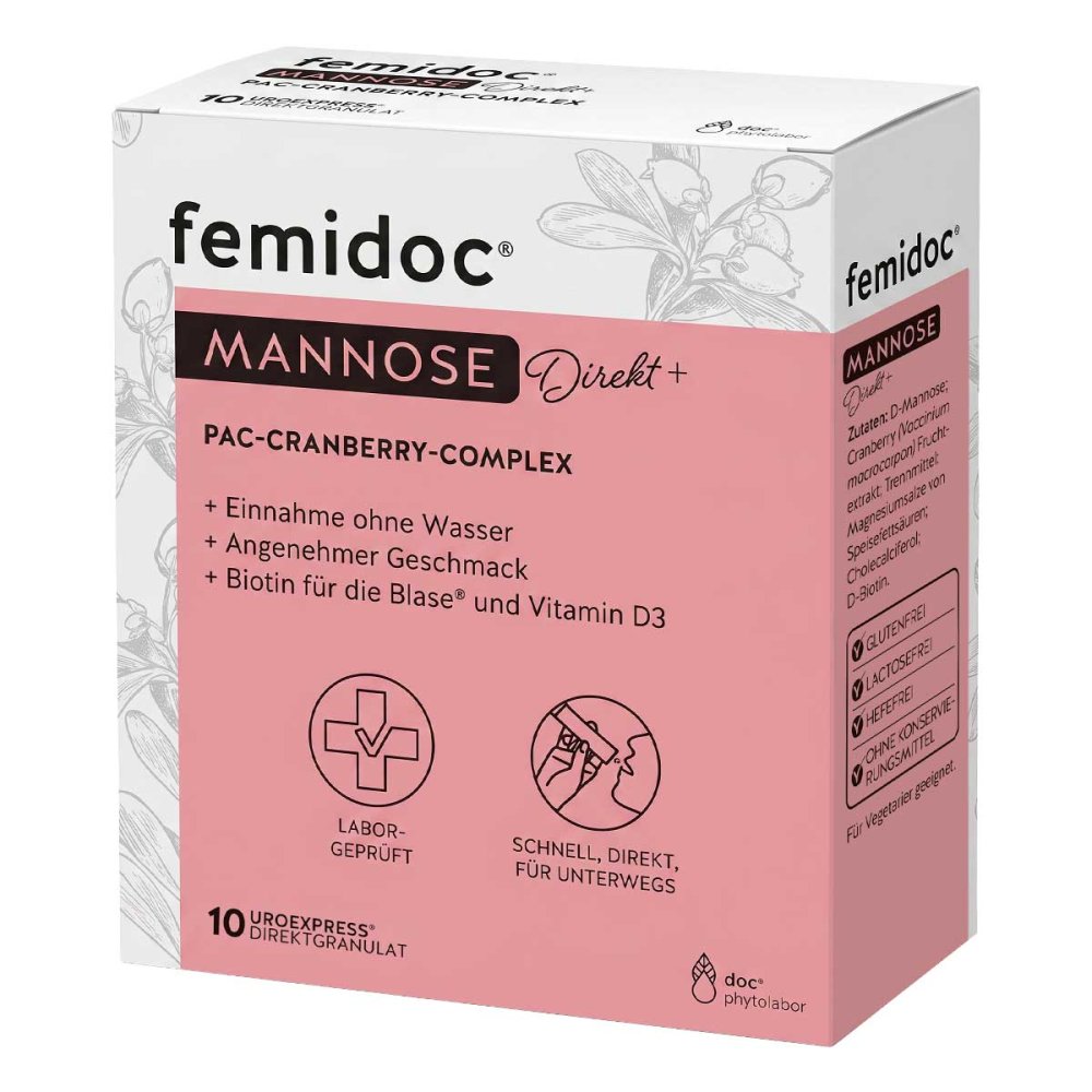 Janus Medica GmbH femidoc® MANNOSE Direkt+ 16761451