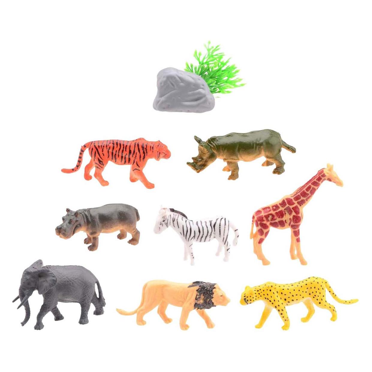 Johntoy Tierwelt - Wilde Tiere Spielset, 10-tlg. (60033017)