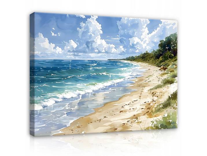 LEINWAND BILDER Strand Meer 100x70