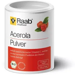 Acerola Pulver (Bio) (100 g) - Raab Vitalfood