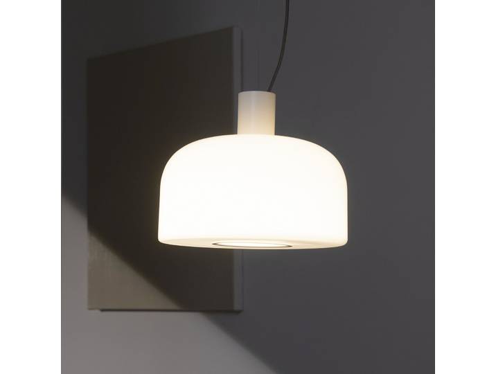 Bellhop Verre S2 Suspension White - Flos Bellhop Glass S2 - Salon / séjour - À ampoule unique