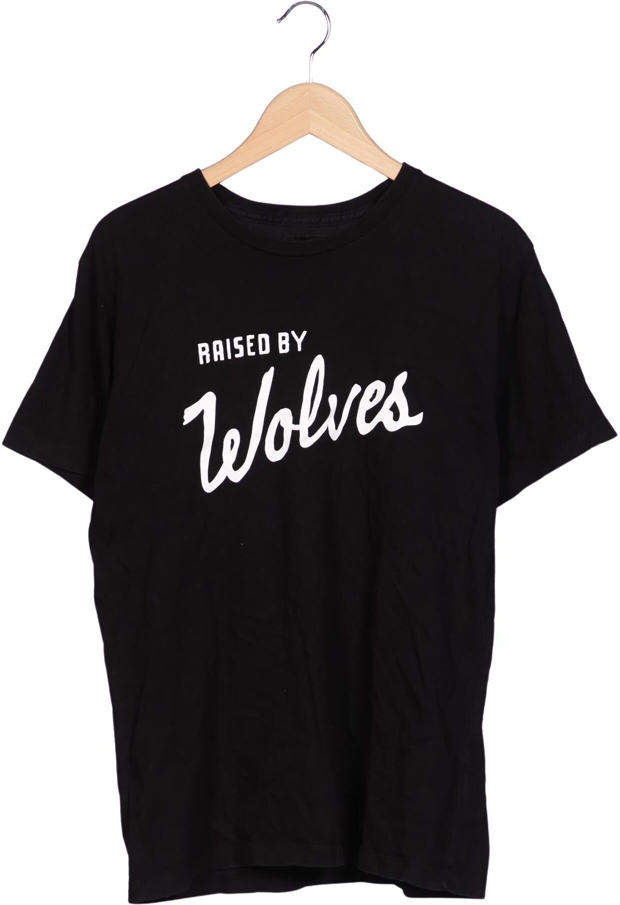 Raised by Wolves Herren T-Shirt, Schwarz, Gr. M, Baumwolle - Second Hand