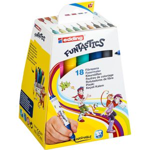 Edding 14 Funtastics 18 Stück Fasermaler