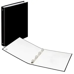 DONAU Ringbuch 4-Ringe DIN A4 3.5 cm schwarz