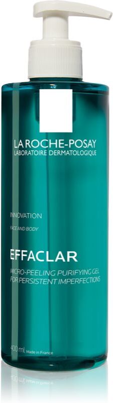 La Roche-Posay Effaclar reinigendes Peeling-Gel für fettige und problematische Haut 400 ml