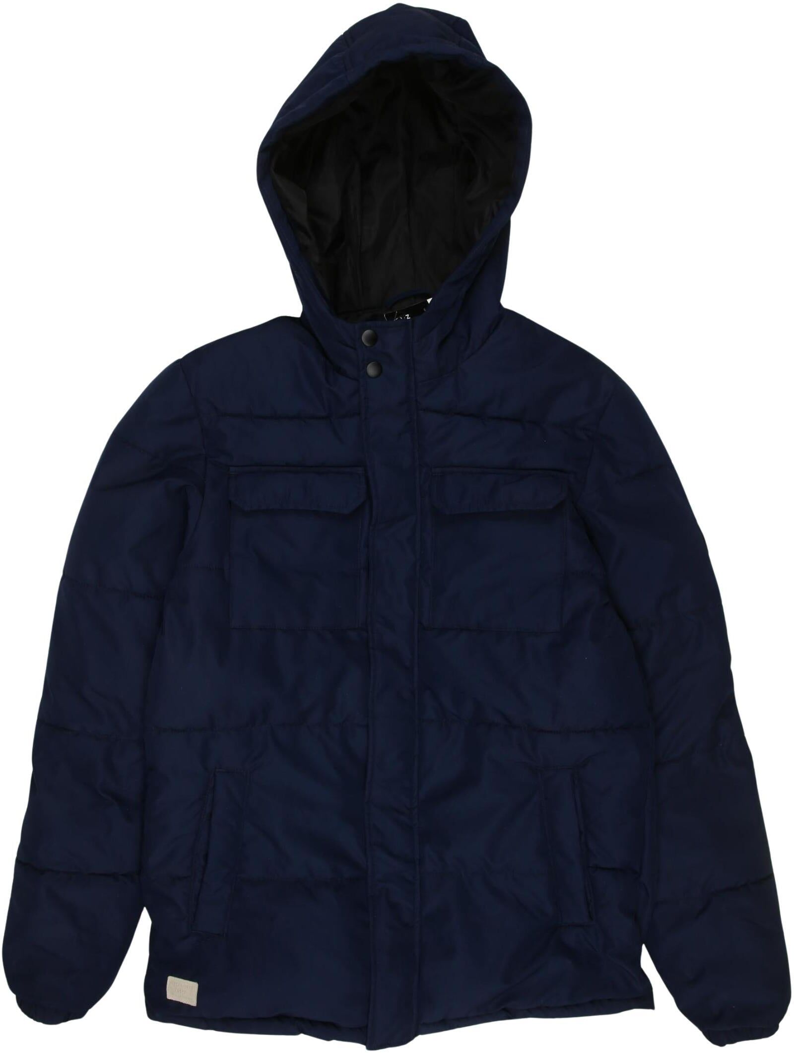 Jack & Jones Jungen Jacke oder Mantel, Marineblau, Gr. EU 176, Synthetik - Second Hand