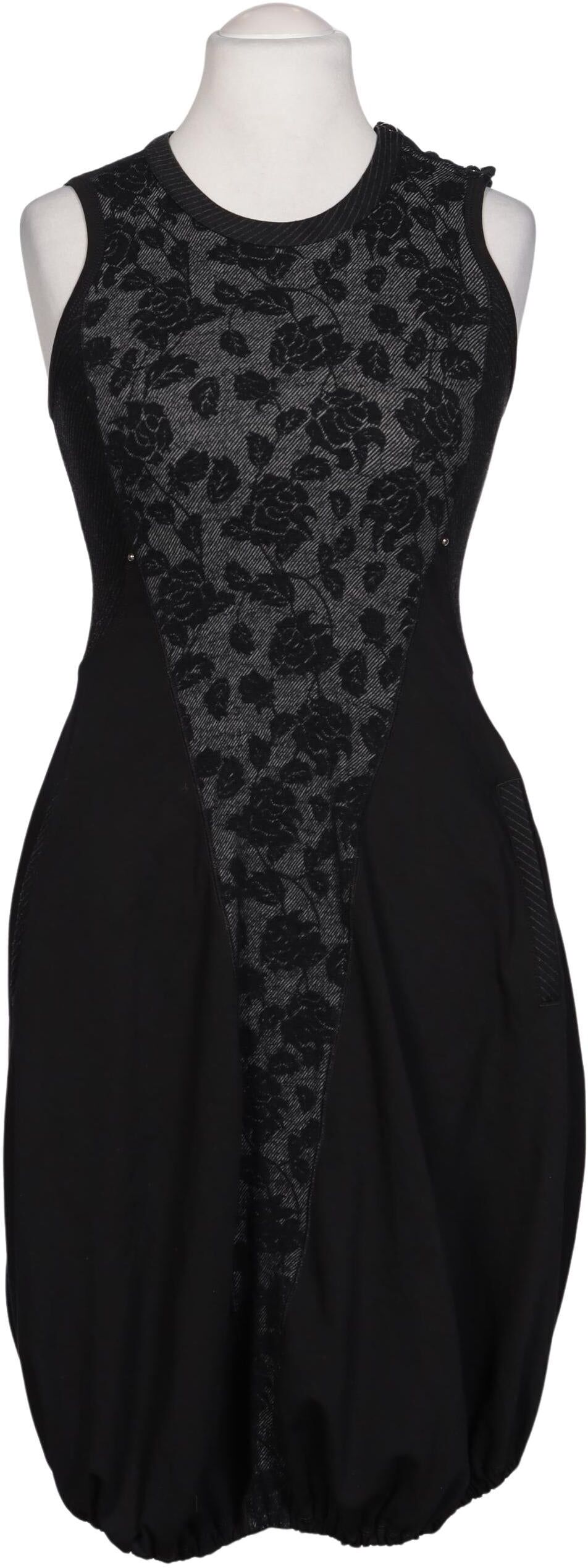 High Damen Kleid, Schwarz, Gr. S, kein / Etikett - Second Hand