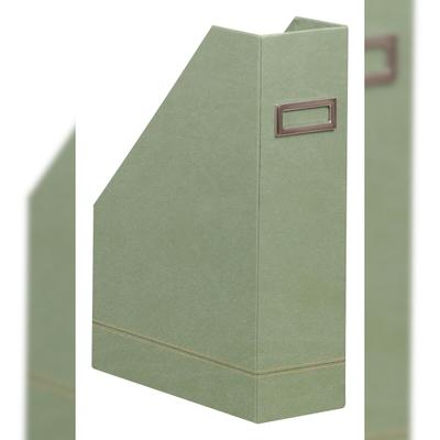 Rhodiarama Stehsammler aus Kunstleder, 10x25x31cm - Seladon 194547C