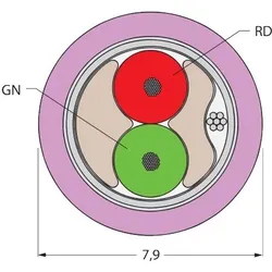 Turck PROFIBUS-Leitung CABLE 456-500M
