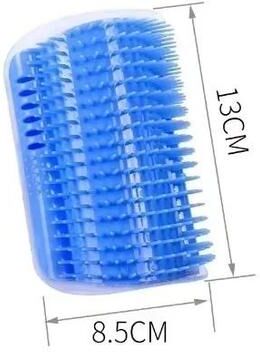 Uplifted Finds Tactile Relief Wall Mount Self Groomer blue