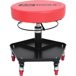 KS Tools Fahrbarer und höhenverstellbarer Hocker - 500.8030