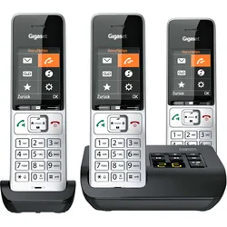 Gigaset COMFORT 500A trio silver-black
